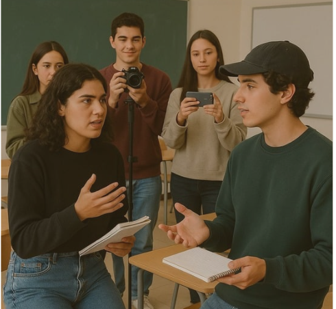 Grupo de personas sonriendo