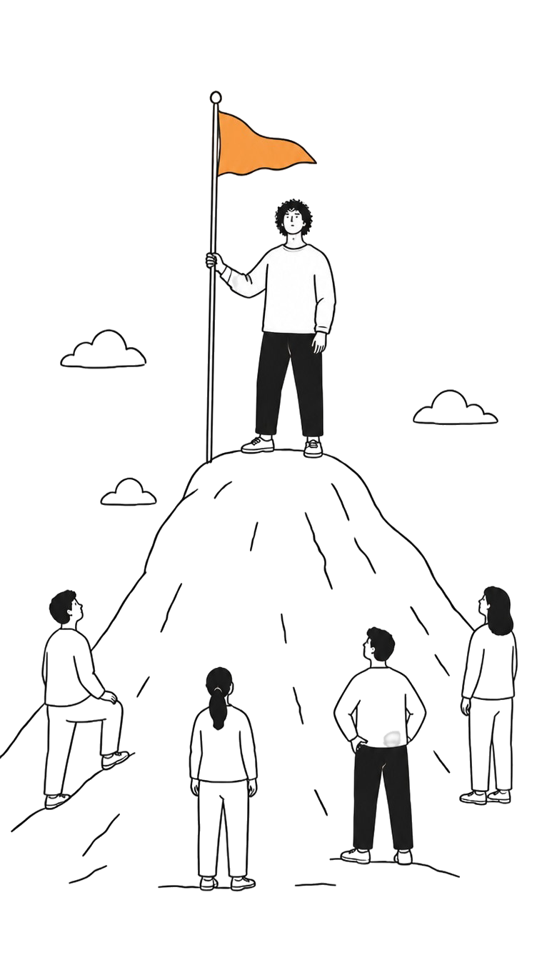 Ilustración para A. Diez ideas-fuerza
